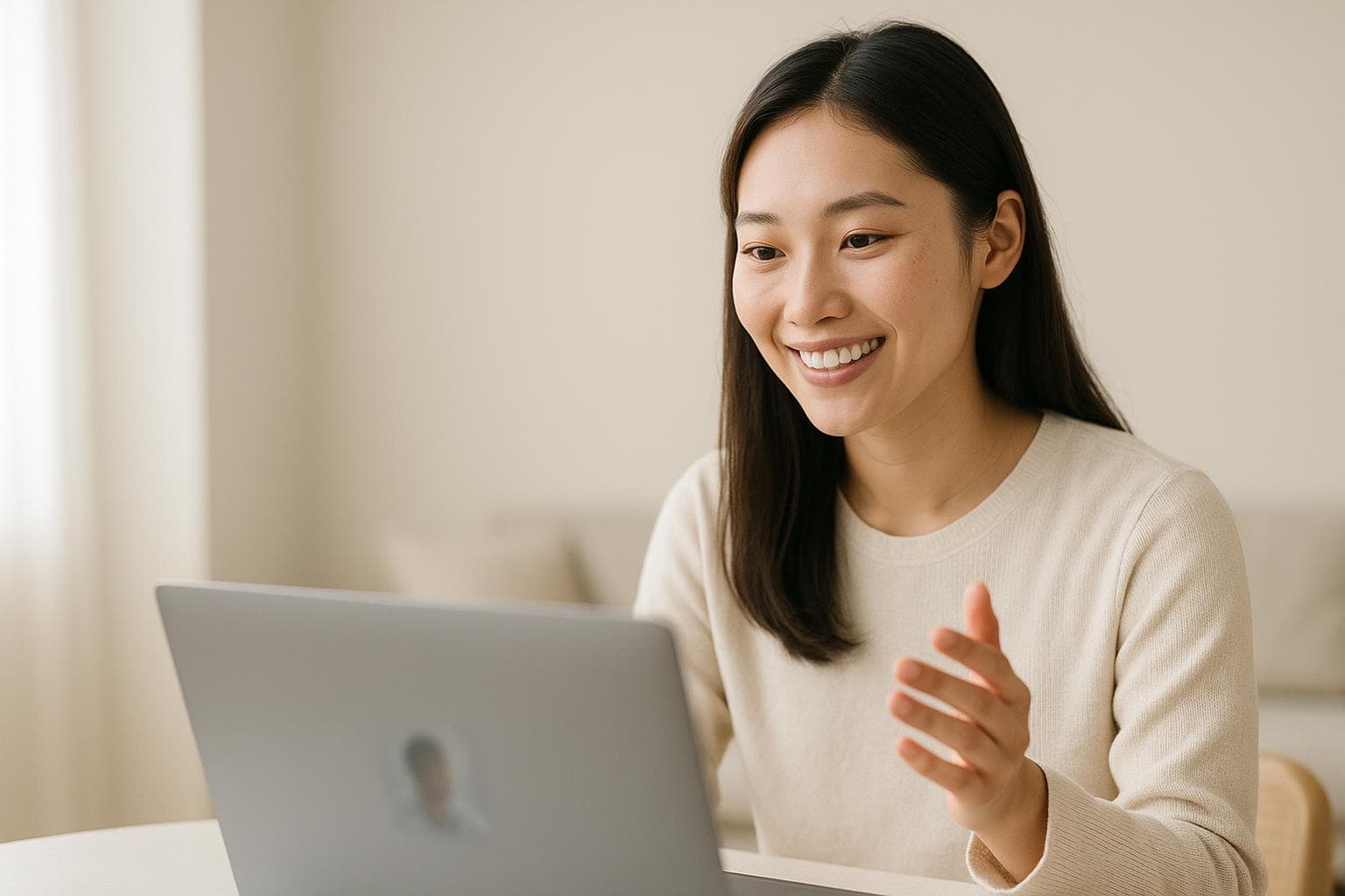 원장과 환자의 화상상담